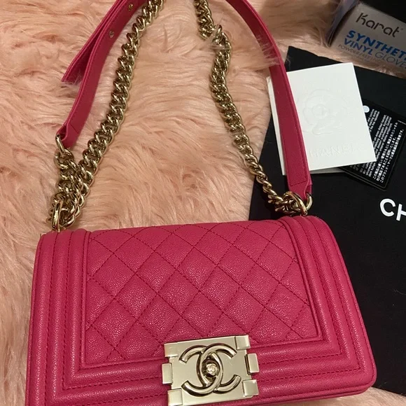 Chanel boy small - Picture 12 of 15